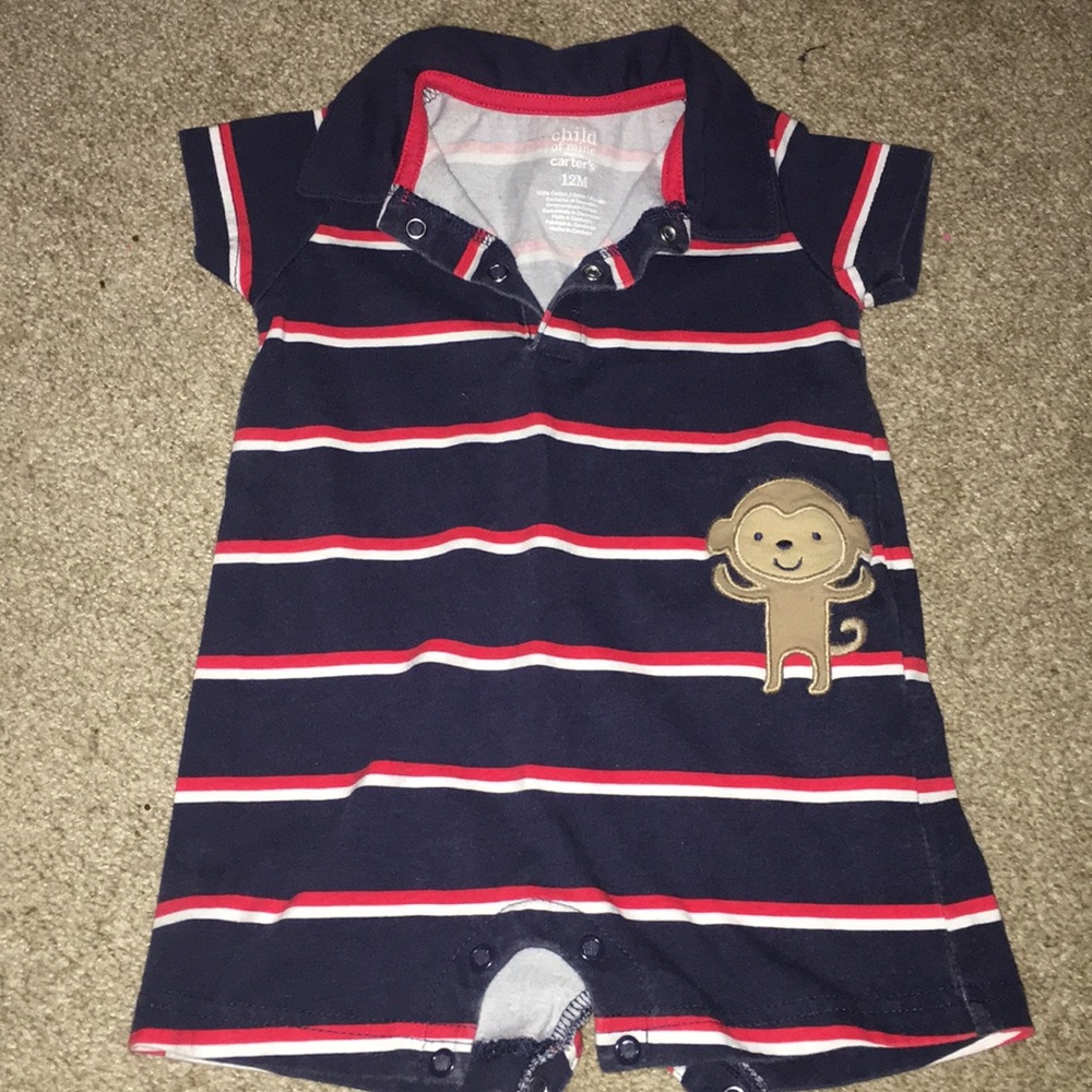 Dark blue polo bodysuits